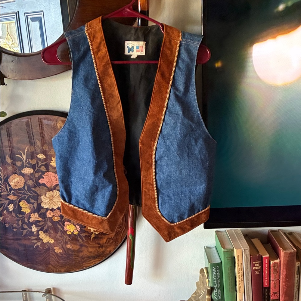 Mariposa Denim Vest
